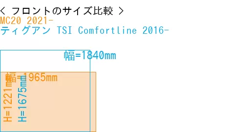 #MC20 2021- + ティグアン TSI Comfortline 2016-